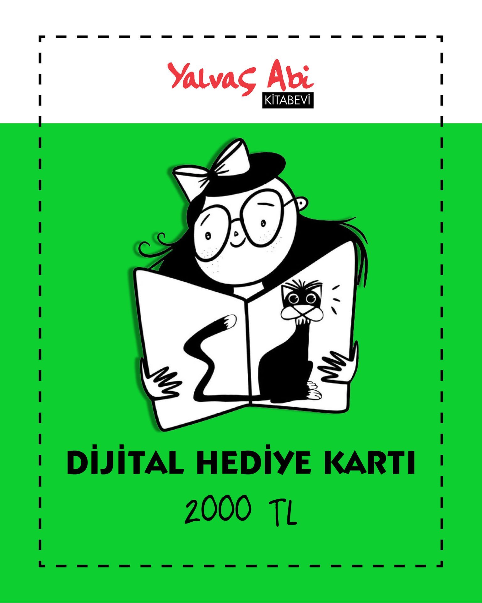 Okumayı Seviyorum - Dijital Hediye Kartı - 2000 TL