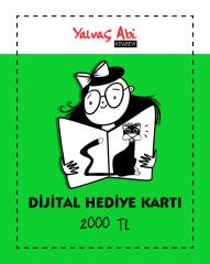 Okumayı Seviyorum - Dijital Hediye Kartı - 2000 TL