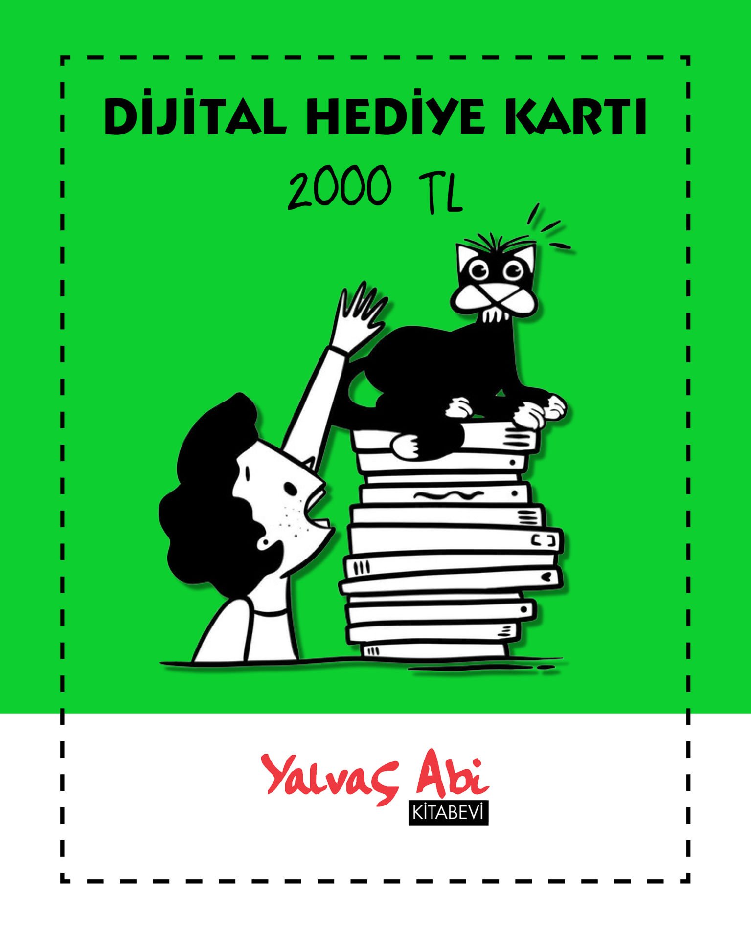 Kitaplara Yolculuk - Dijital Hediye Kartı - 2000 TL