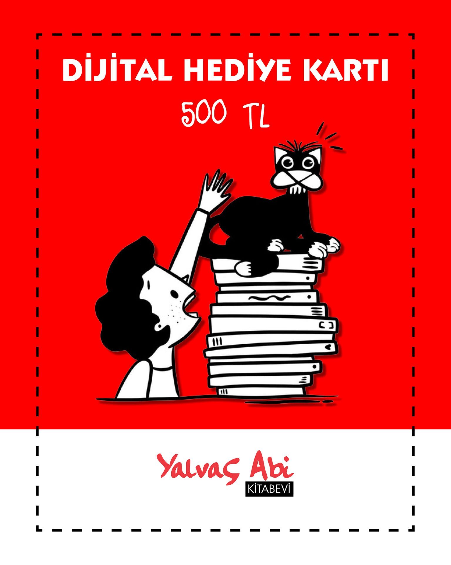 Kitaplara Yolculuk  - Dijital Hediye Kartı - 500 TL