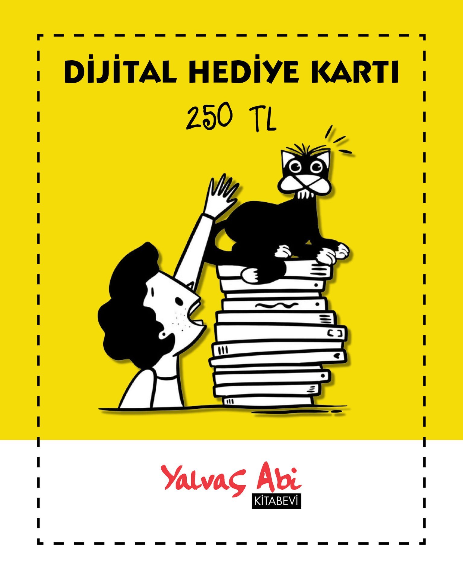 Kitaplara Yolculuk - Dijital Hediye Kartı - 250 TL