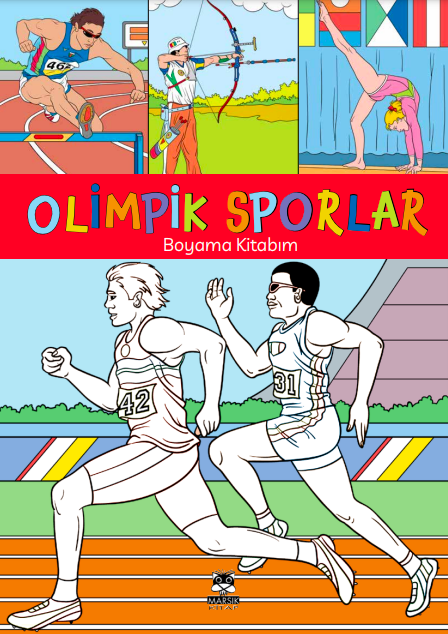 Olimpik Sporlar Boyama Kitabım