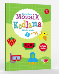 Kare Kare Mozaik Kodalama 1-  4+ Yaş