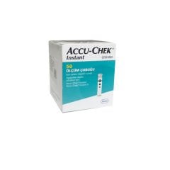 Accu-Chek Instant 50'li Kan Şekeri Ölçüm Çubuğu - Şeker Ölçüm Stripi