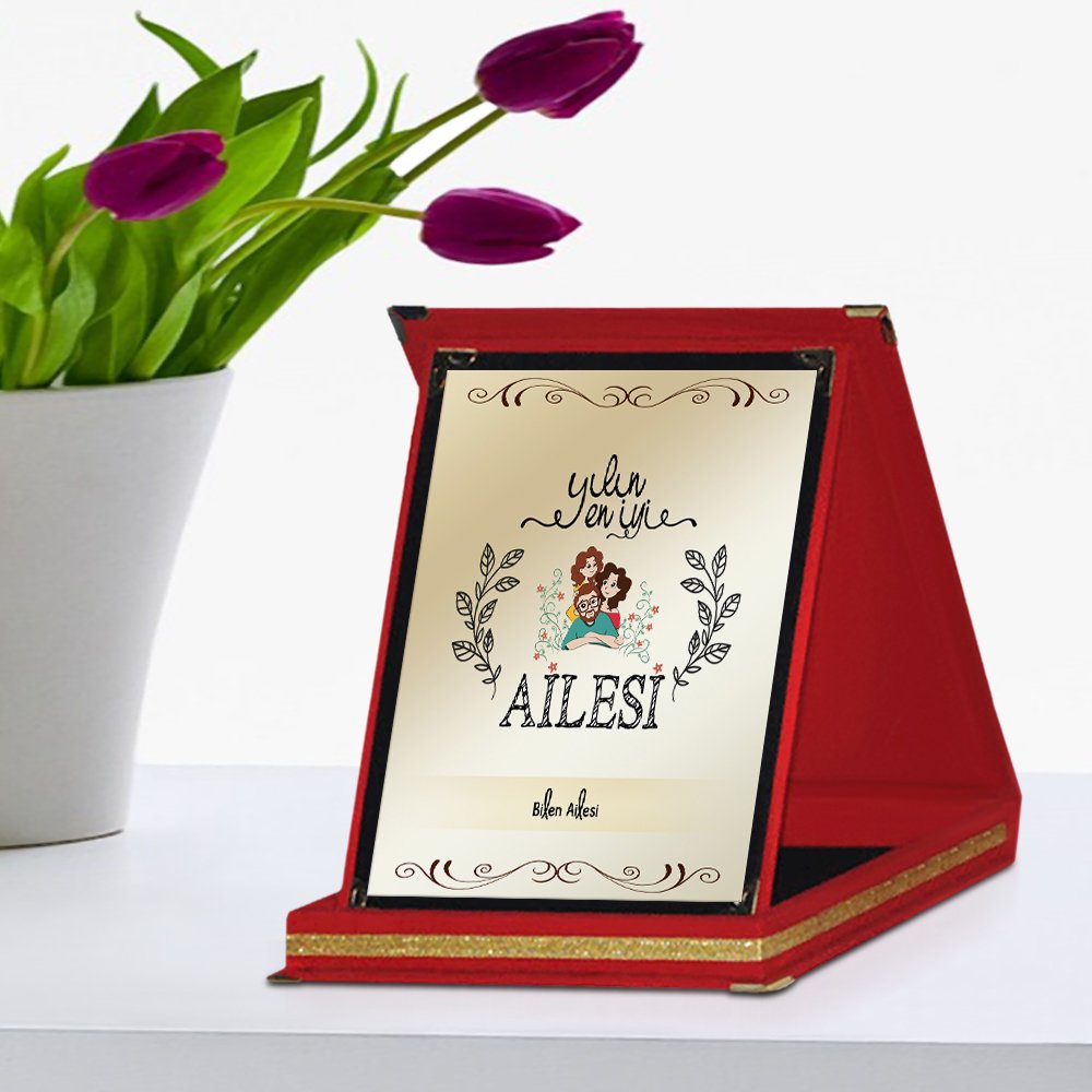 Kişiye Özel Yılın En İyi Ailesi Kırmızı Plaket Ödülü - 1