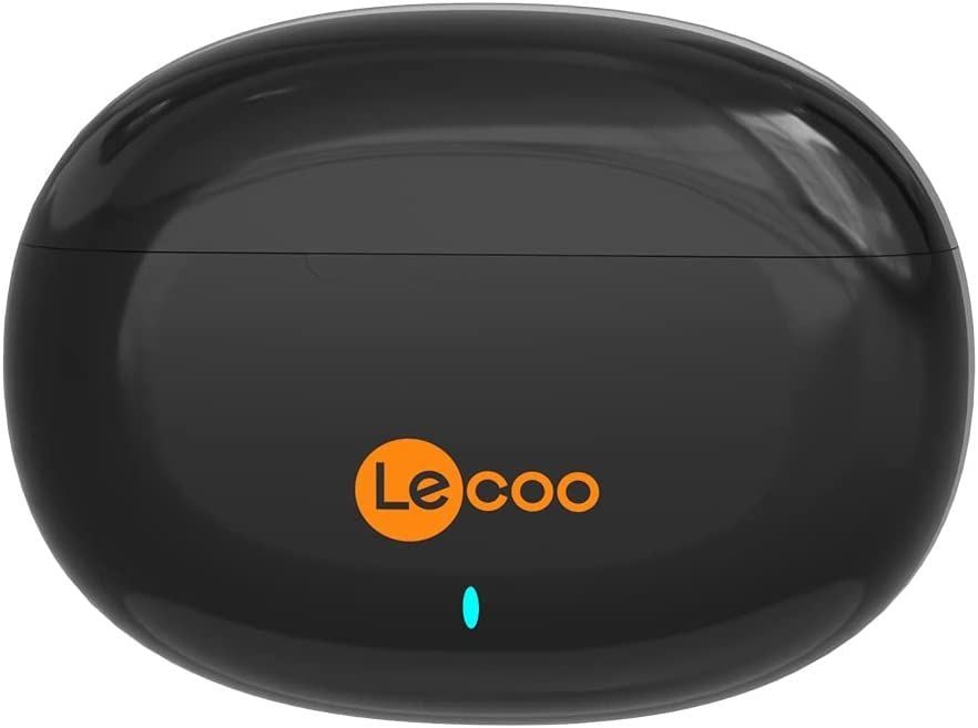 Lenovo Lecoo EW306 Hi-Fi Bluetooth 5.1 Kulak İçi TWS Gürültü Önleme Özellikli Silikon Başlıklı Sıvıya Karşı Dayanıklı Geniş Uyumlu Stereo Mikrofonlu Kulak İçi Kablosuz Kulaklık Siyah