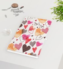Kişiye Özel Sevgililer Günü Beyaz Defter-46