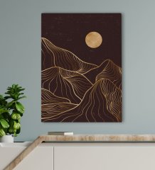 BK Gift Otel Odası Konseptli Kanvas Tablo 70x100cm-112