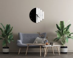 BK Home Dekoratif 45cm Ahşap Duvar Saati-79
