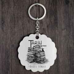 Kişiye Özel Tarih Öğretmeni Tasarımlı Anahtarlık - 1