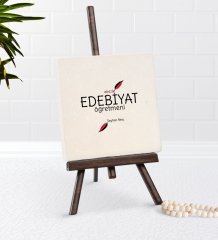 Kişiye Özel Edebiyat Öğretmeni Şovaleli Doğal Taş-5