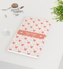 Kişiye Özel Sevgililer Günü Beyaz Defter-40