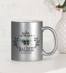 Kişiye Özel Yılın En İyi Baldızı Gümüş Yaldızlı Kupa Bardak