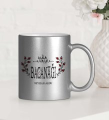 Kişiye Özel Yılın En İyi Bacanağı Gümüş Yaldızlı Kupa Bardak
