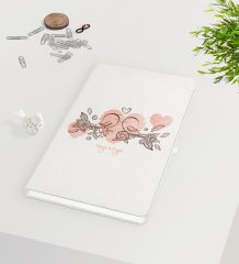Kişiye Özel Sevgililer Günü Beyaz Defter-35