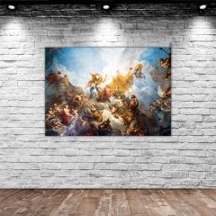 BK Home Versailles Paris Fransa Tasarımlı Kanvas Tablo 70x100cm-1