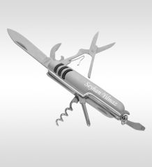 Kişiye Özel İsimli Gümüş Metal Çakı-1