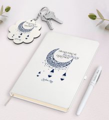 Kişiye Özel Din Kültürü Ve Ahlak Bilgisi Öğretmeni Beyaz Defter Kalem Ve Anahtarlık Hediye Seti-6