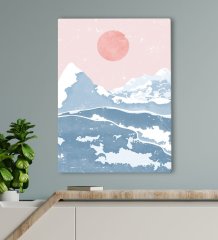 BK Gift Otel Odası Konseptli Kanvas Tablo 70x100cm-107