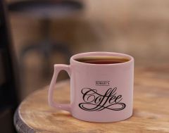 BK Gift Kişiye Özel İsimli Pastel Pembe Middle Kupa Bardak, Arkadaşa Hediye, Ev Hediyesi, Doğum Günü Hediyesi, Ofis Hediyesi-6