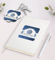 Kişiye Özel Din Kültürü Ve Ahlak Bilgisi Öğretmeni Beyaz Defter Kalem Ve Anahtarlık Hediye Seti-3