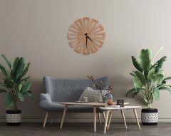 BK Home Dekoratif 45cm Ahşap Duvar Saati-63