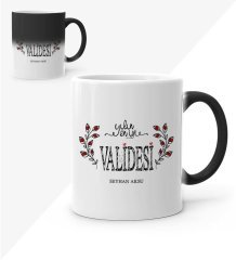 Kişiye Özel Yılın En İyi Validesi Sihirli Kupa Bardak
