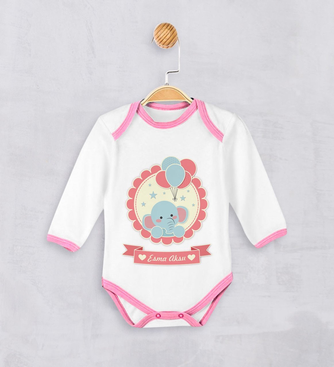 Kişiye Özel Kız Bebek Zıbın - 3