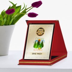 Kişiye Özel Yılın En İyi Orman Mühendisi Kırmızı Plaket Ödülü