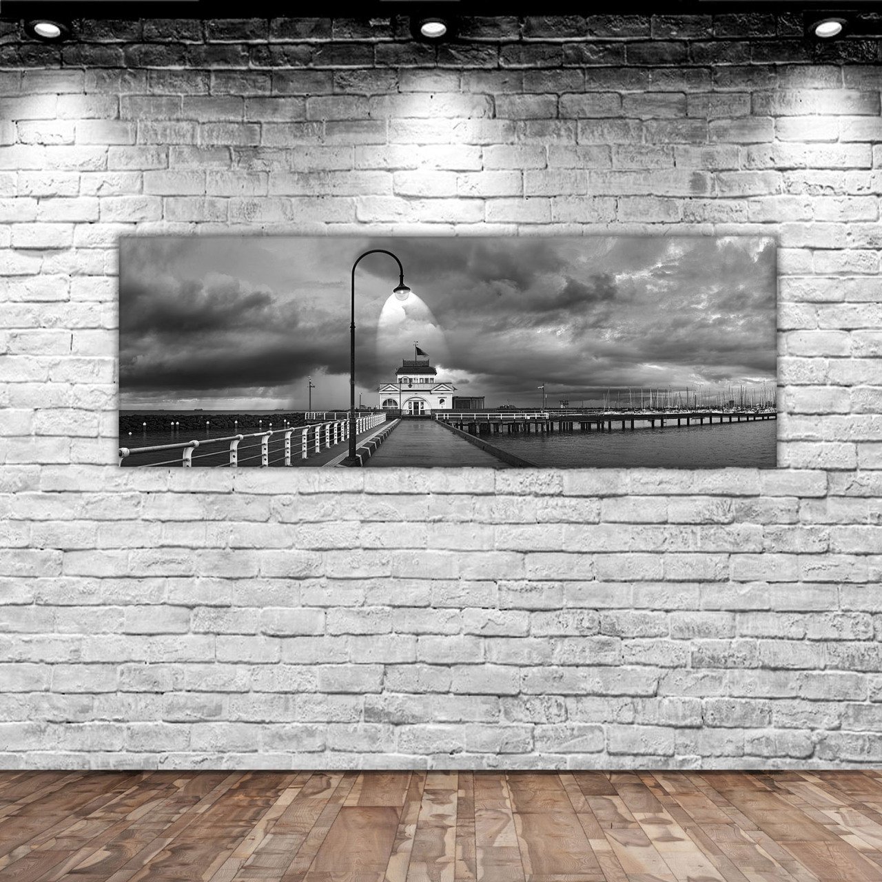 BK Home Manzara Panorama Kanvas Tablo 100x35cm-11
