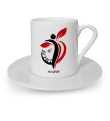 Kişiye Özel Mesleki Eczacı Türk Kahvesi Fincanı - 4