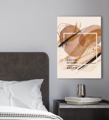BK Gift Yatak Odası Konseptli Kanvas Tablo 30x50cm-30