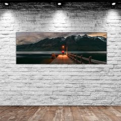 BK Home Manzara Panorama Kanvas Tablo 100x35cm-8