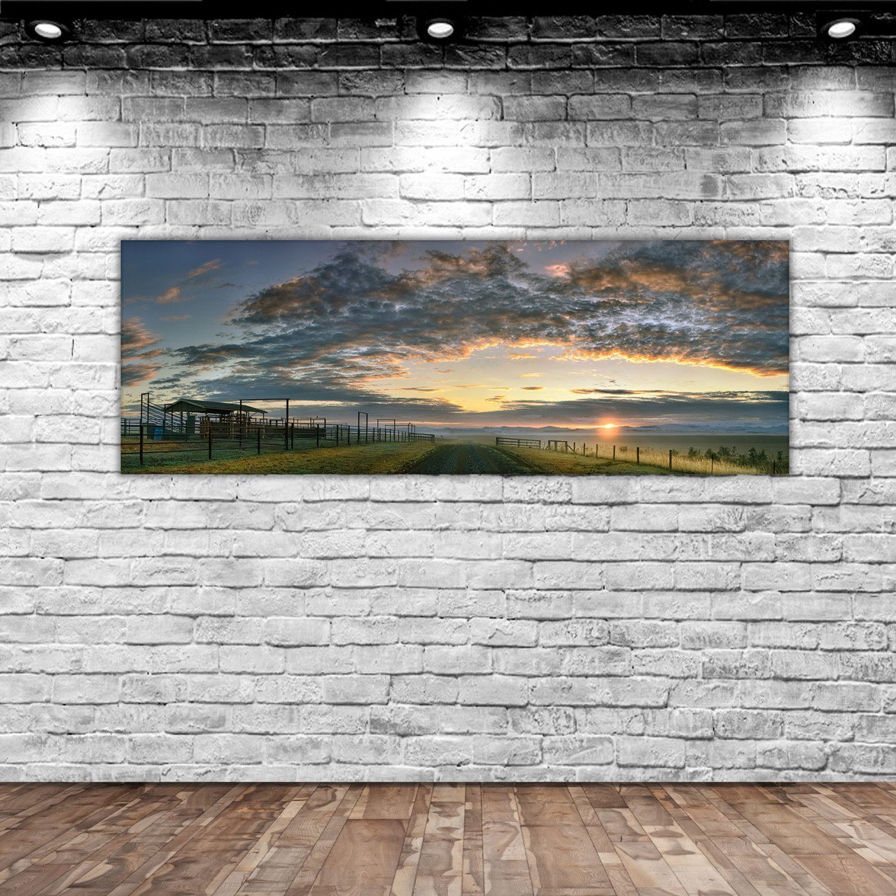 BK Home Manzara Panorama Kanvas Tablo 100x35cm-4