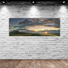 BK Home Manzara Panorama Kanvas Tablo 100x35cm-4