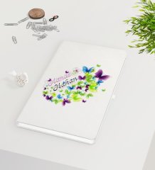 Kişiye Özel Sevgililer Günü Beyaz Defter-10