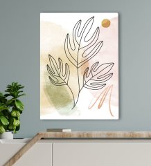 BK Gift Otel Odası Konseptli Kanvas Tablo 70x100cm-99