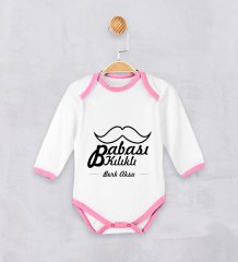 Kişiye Özel Babası Kılıklı Kız Bebek Zıbın