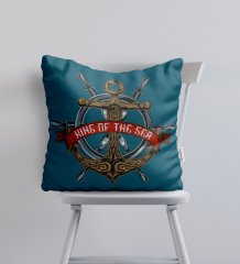 BK Gift King Of The Sea Tasarımlı Yastık-1