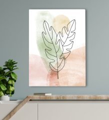 BK Gift Otel Odası Konseptli Kanvas Tablo 70x100cm-98