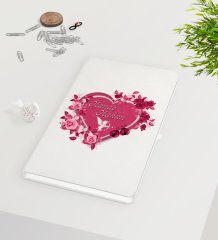 Kişiye Özel Sevgililer Günü Beyaz Defter-3