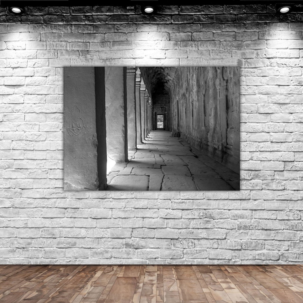 BK Home Angkor Wat Tasarımlı Kanvas Tablo 70x100cm-1