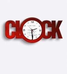 Kişiye Özel Clock Ahşap Duvar Saati - 2