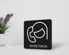 BK Home Sekreterlik Kapı Yönlendirme Levhası