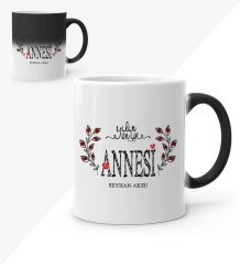 Kişiye Özel Yılın En İyi Annesi Sihirli Kupa Bardak - 3
