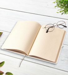 BK Gift Kişiye Özel Öğretmenler Günü Tasarımlı Beyaz Defter Kalem Kupa Seti - 4