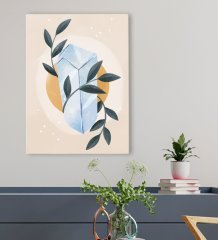 BK Gift Otel Odası Konseptli Kanvas Tablo 50x70cm-95