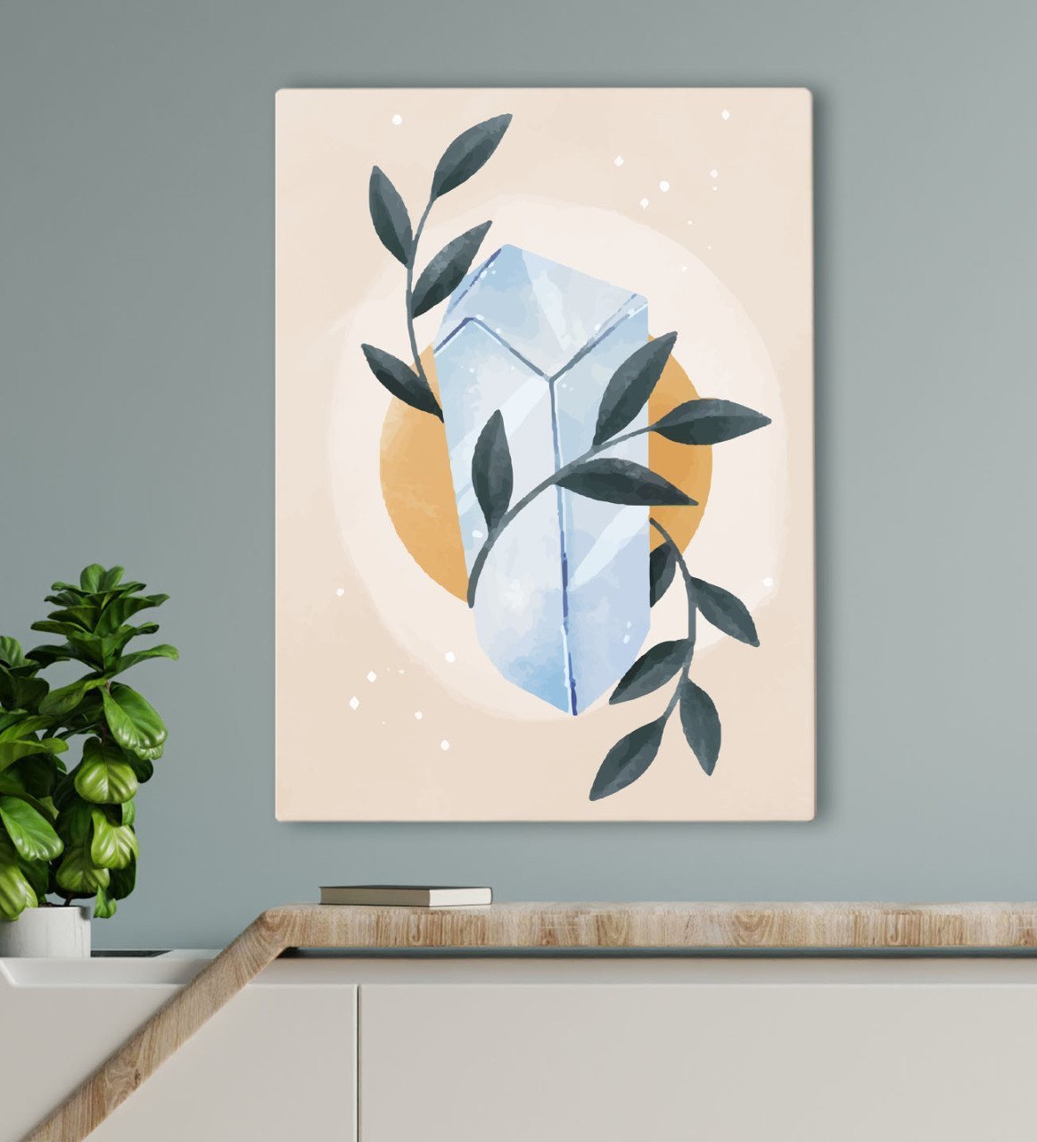 BK Gift Otel Odası Konseptli Kanvas Tablo 70x100cm-95