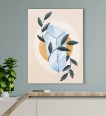 BK Gift Otel Odası Konseptli Kanvas Tablo 70x100cm-95
