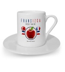 Kişiye Özel Fransızca Öğretmeni Türk Kahvesi Fincanı - 2